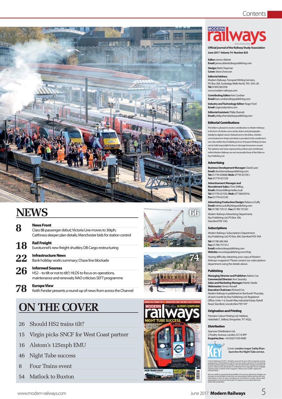 Modern Railways Preview Pages