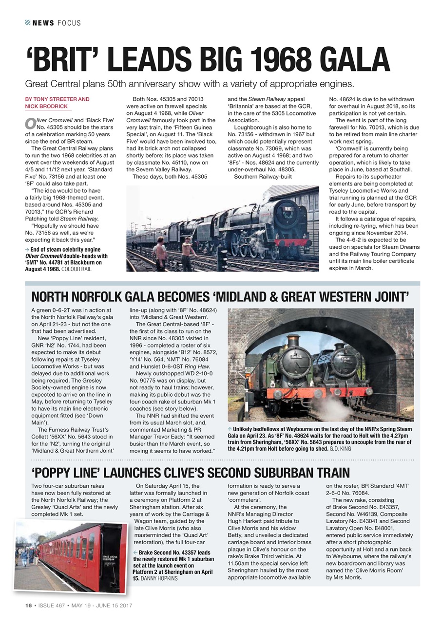 Steam Railway Preview Pages