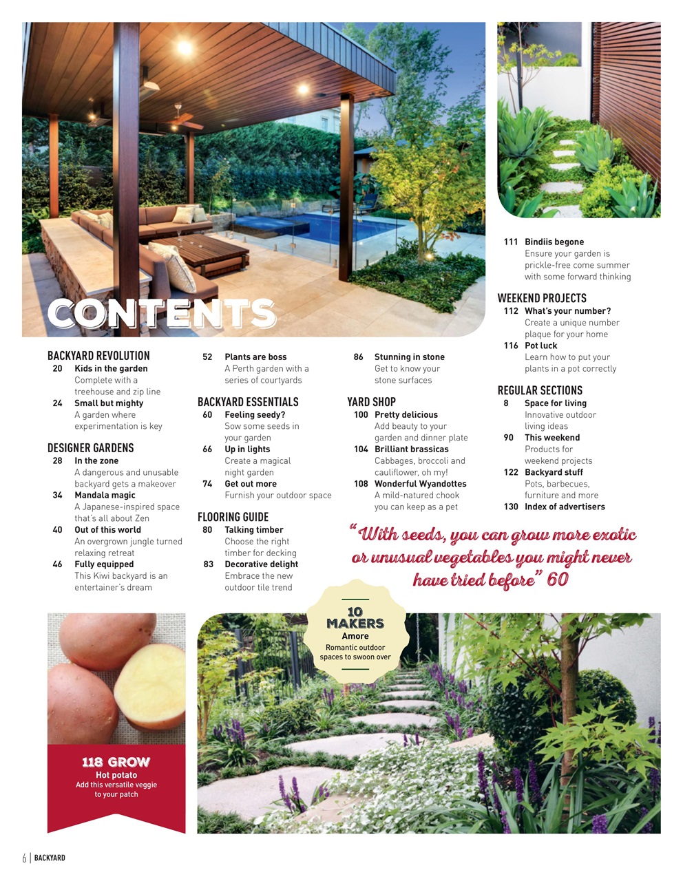 Backyard & Outdoor Living Preview Pages