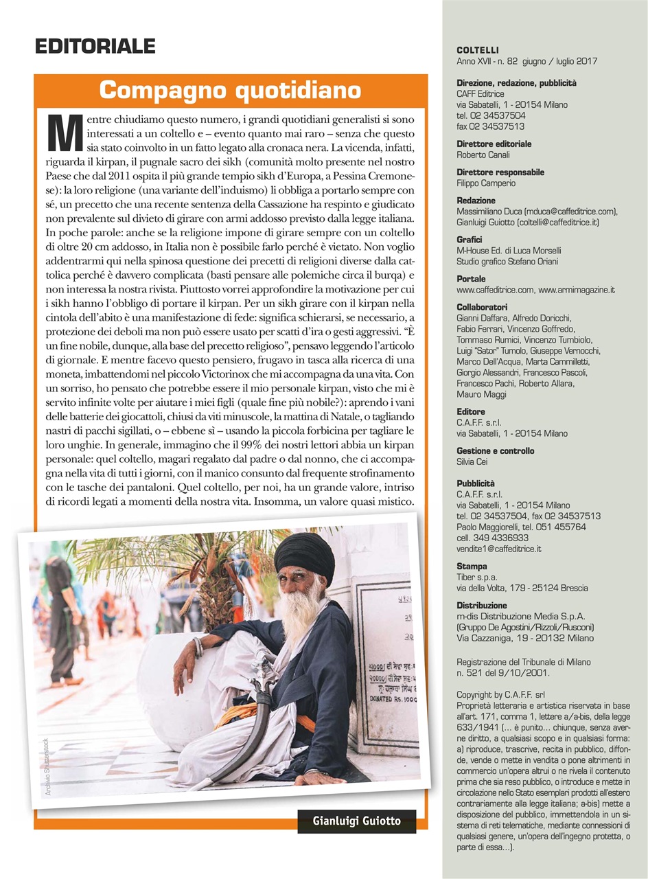 COLTELLI Preview Pages