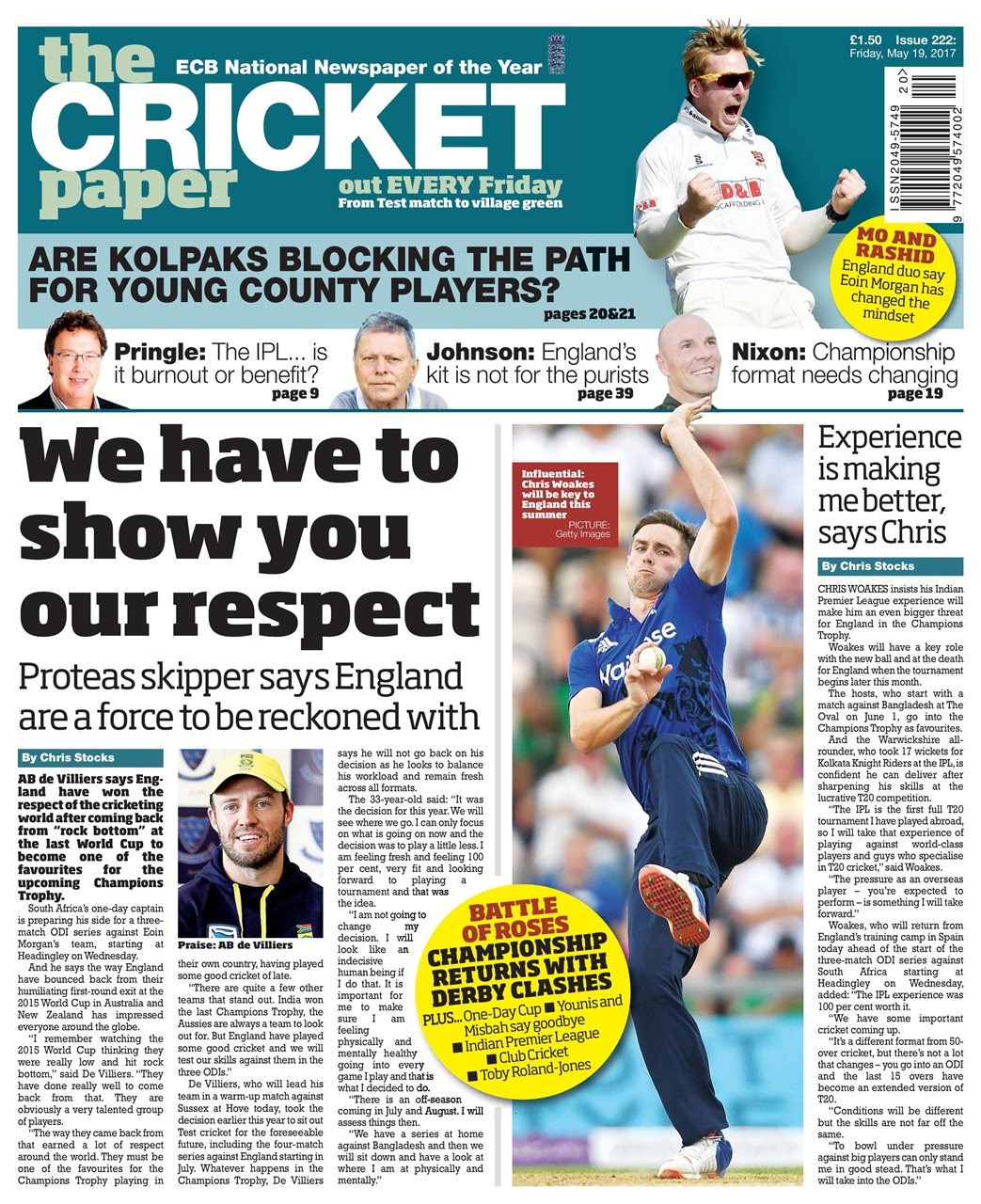 The Cricket Paper Preview Pages