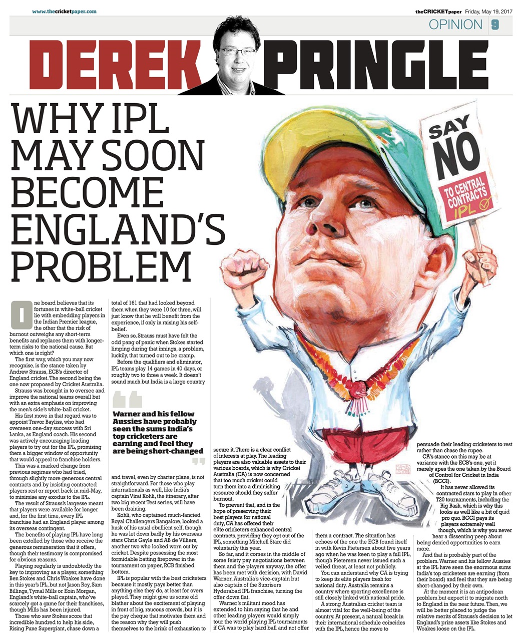 The Cricket Paper Preview Pages