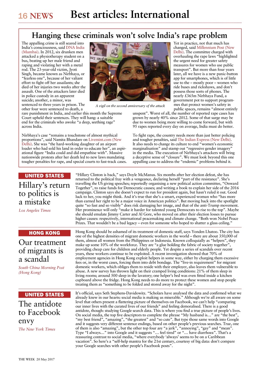 The Week Preview Pages