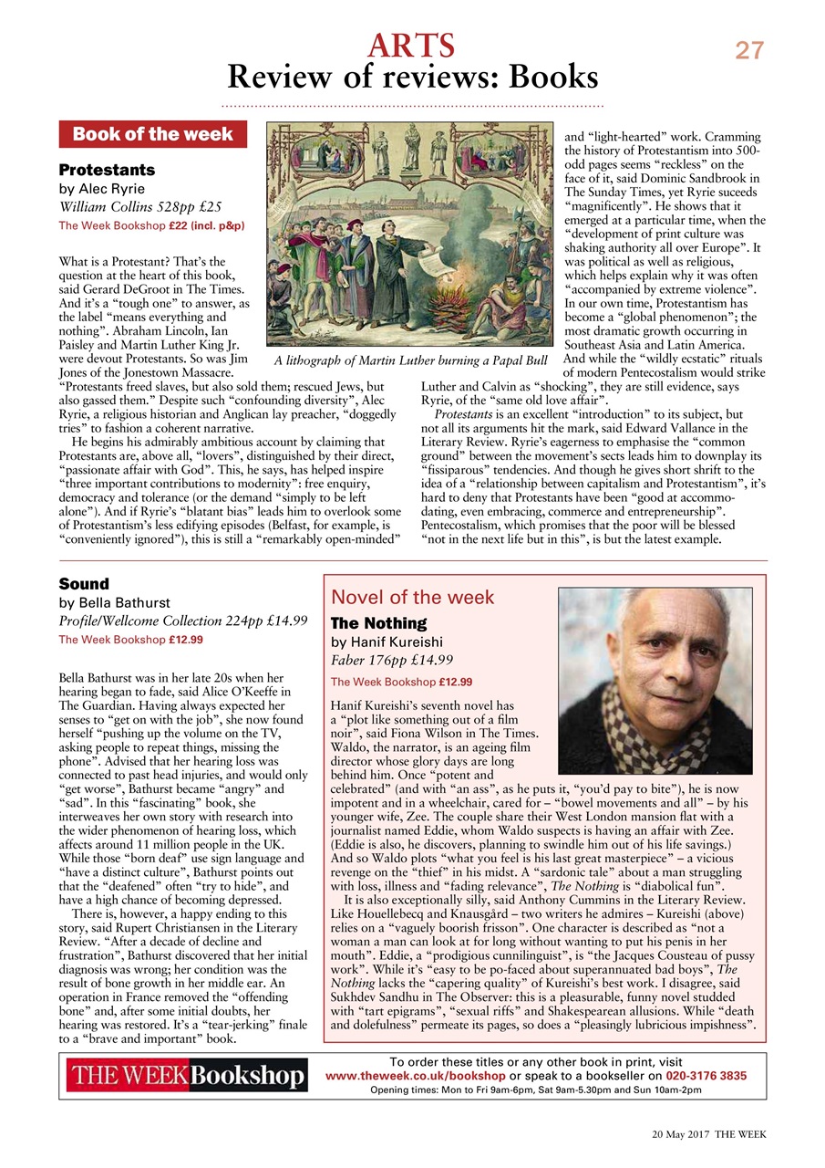 The Week Preview Pages