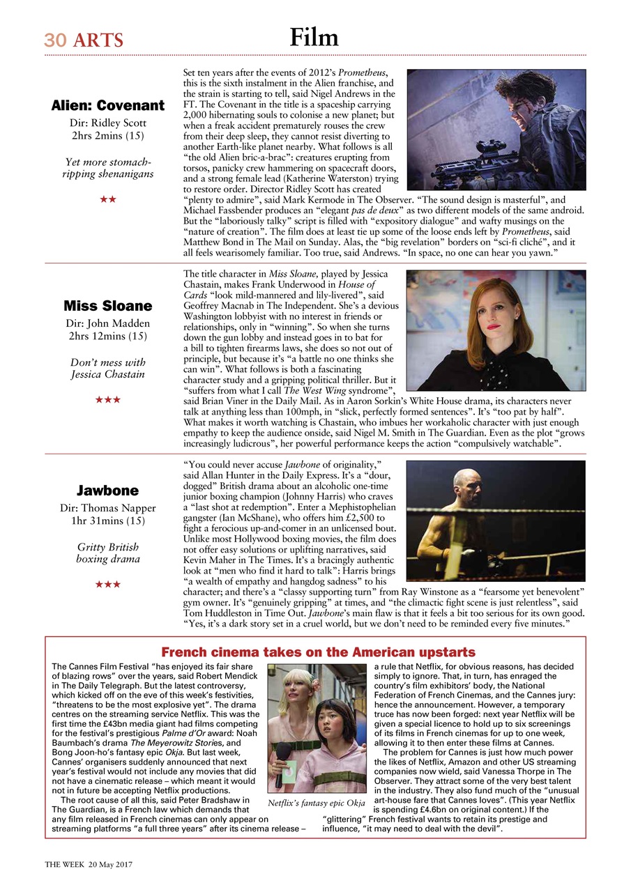 The Week Preview Pages