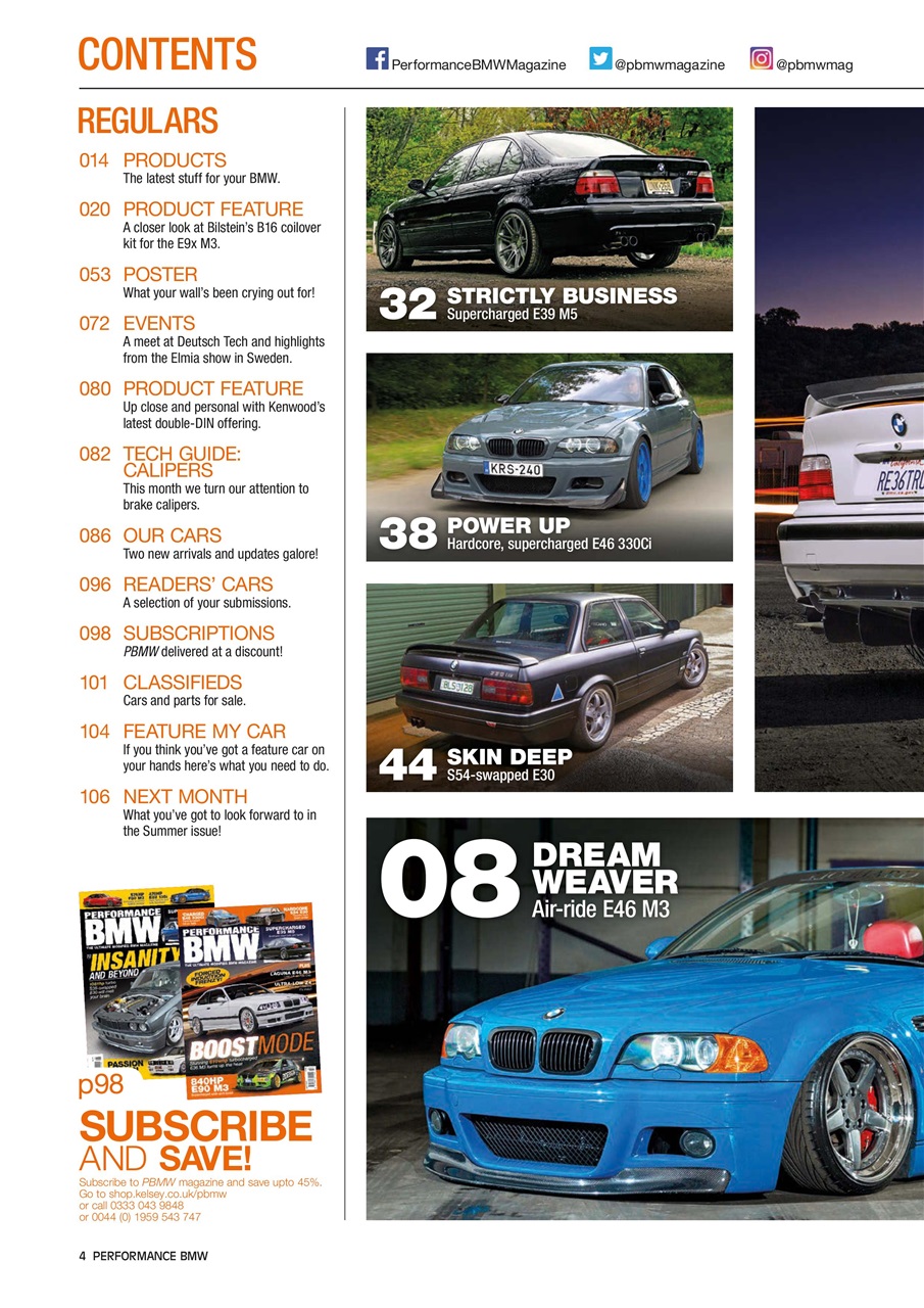 Performance BMW Preview Pages