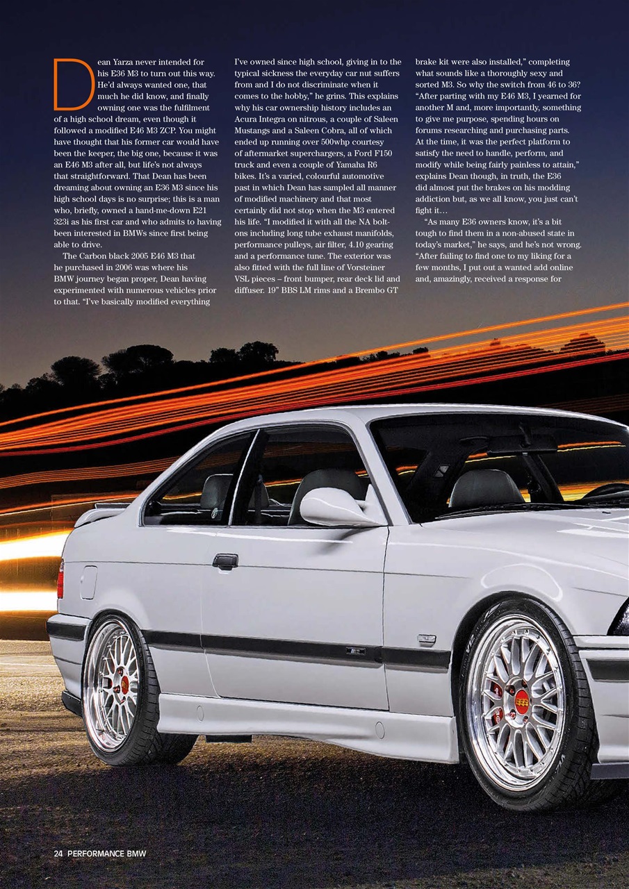 Performance BMW Preview Pages