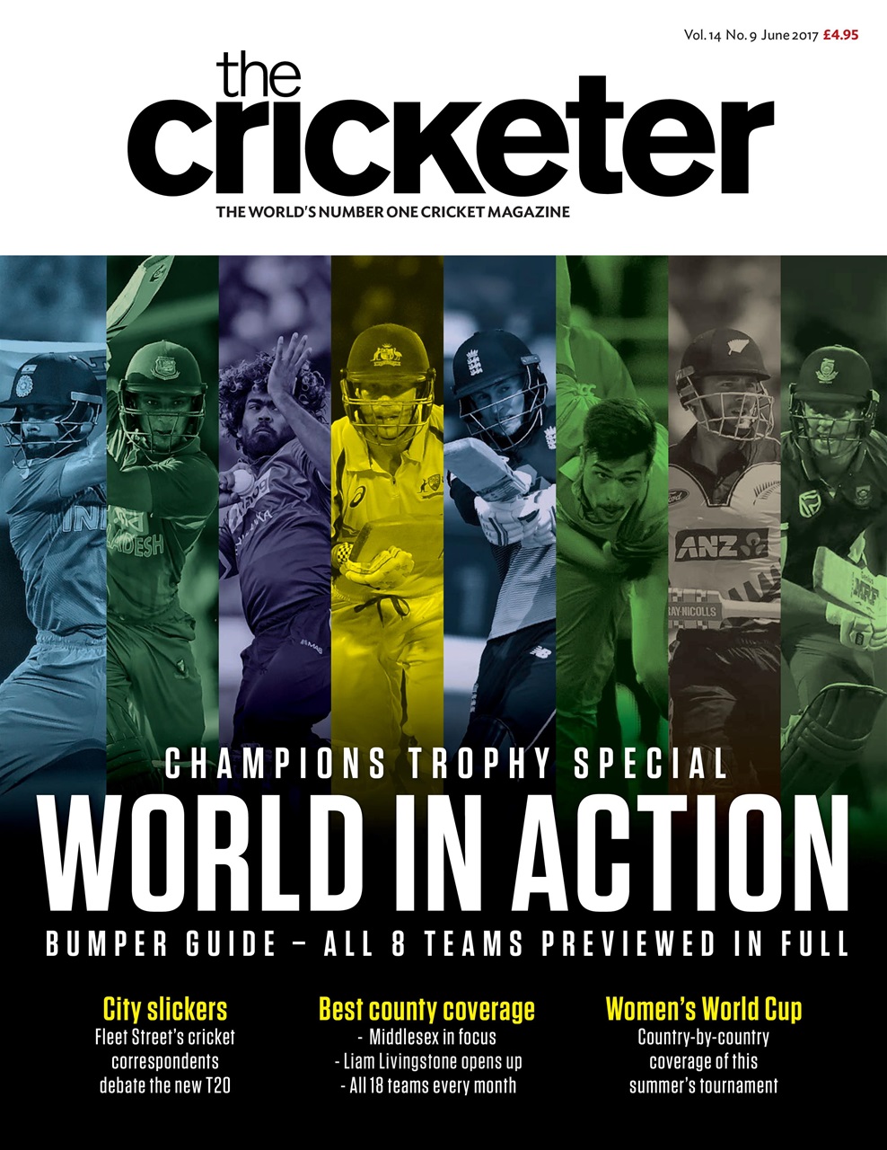 The Cricketer Magazine Preview Pages