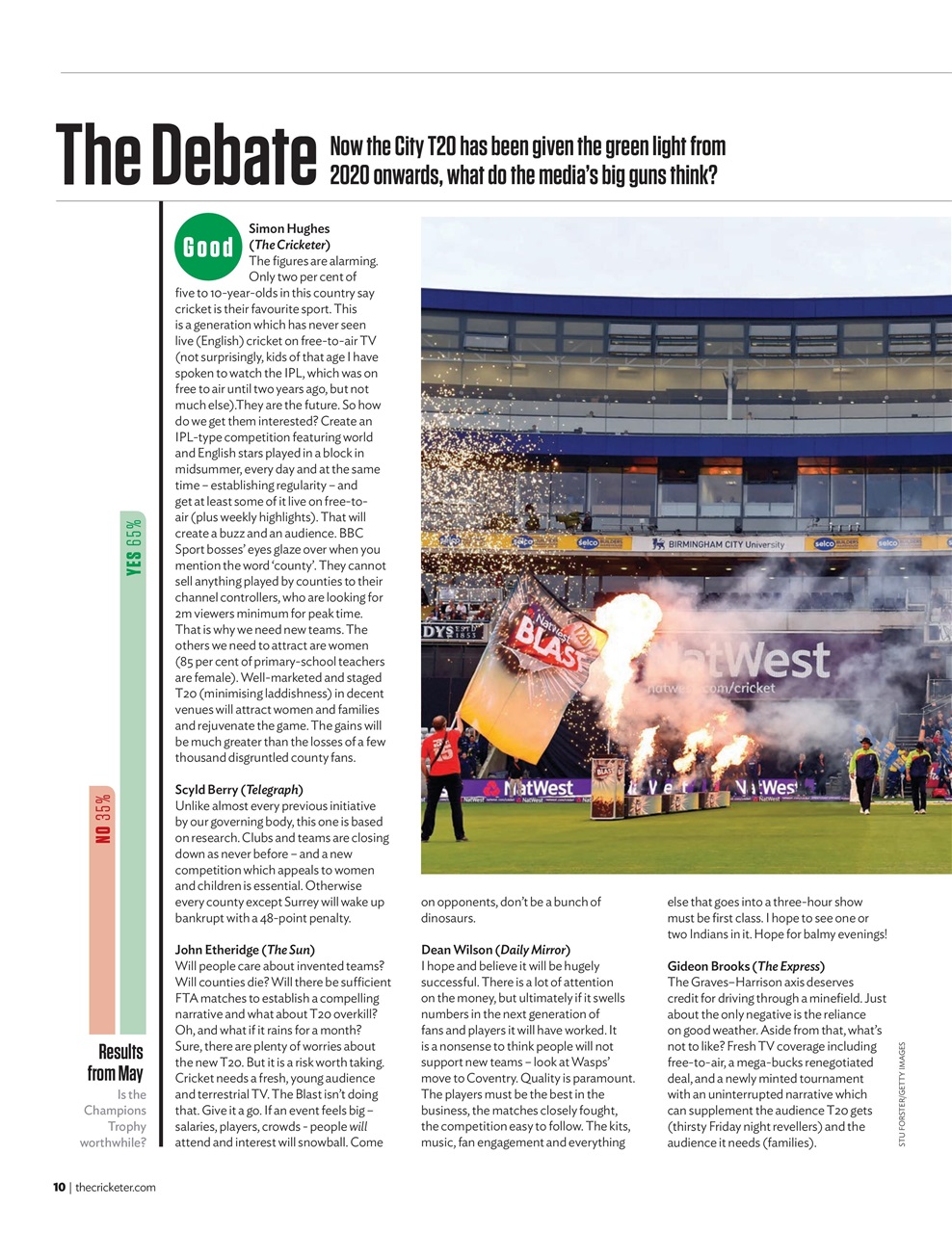 The Cricketer Magazine Preview Pages