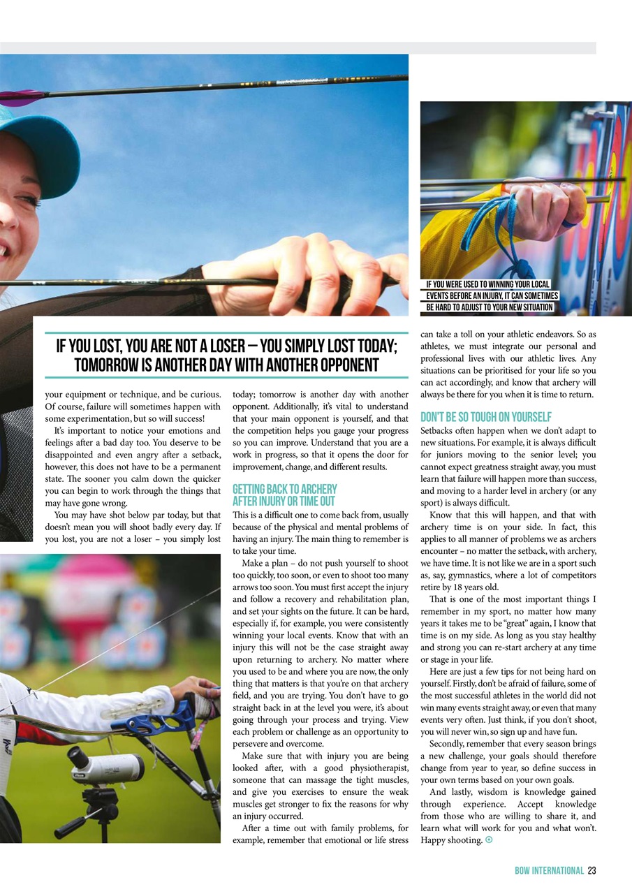 Bow International Preview Pages