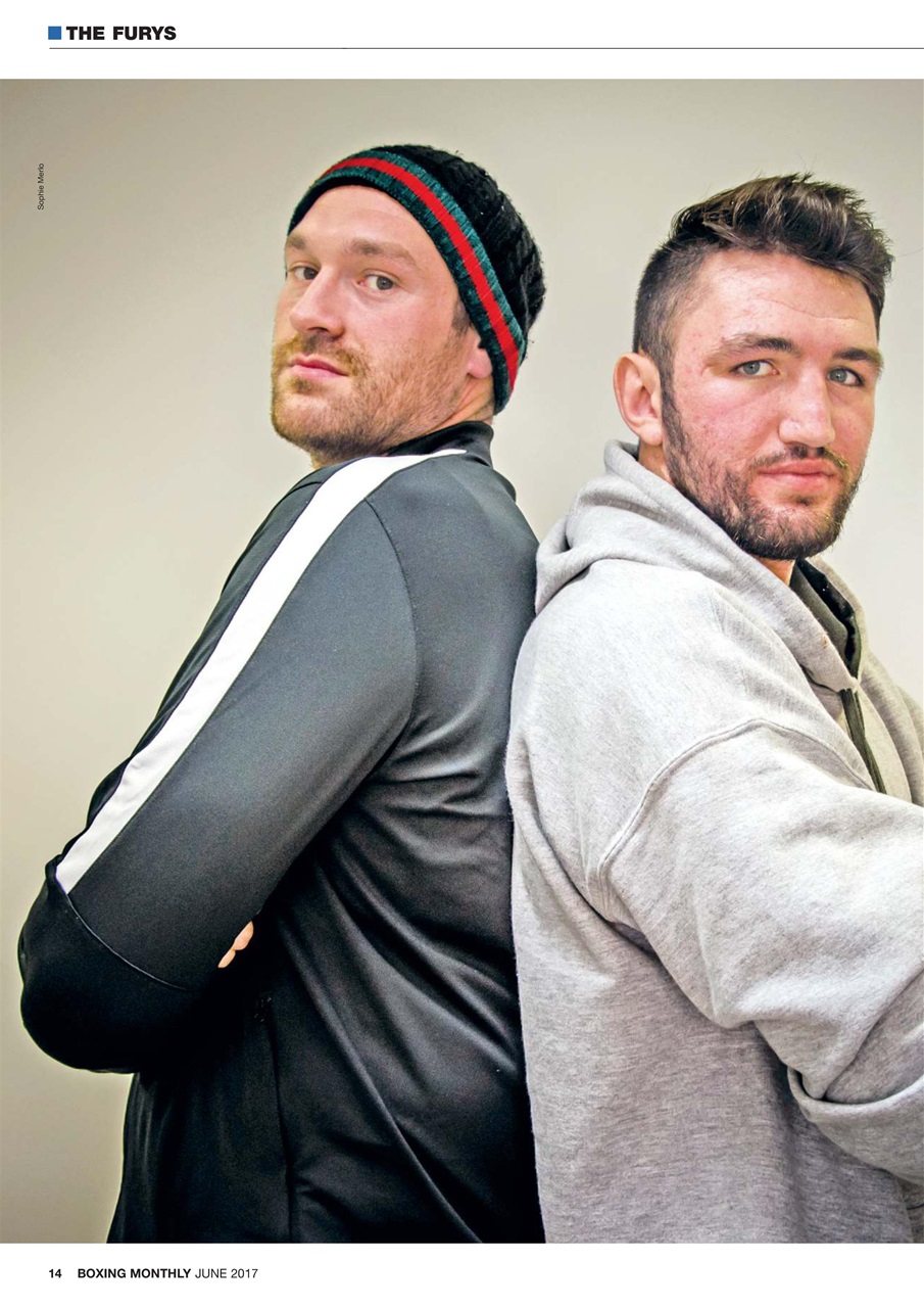 Boxing Monthly Preview Pages