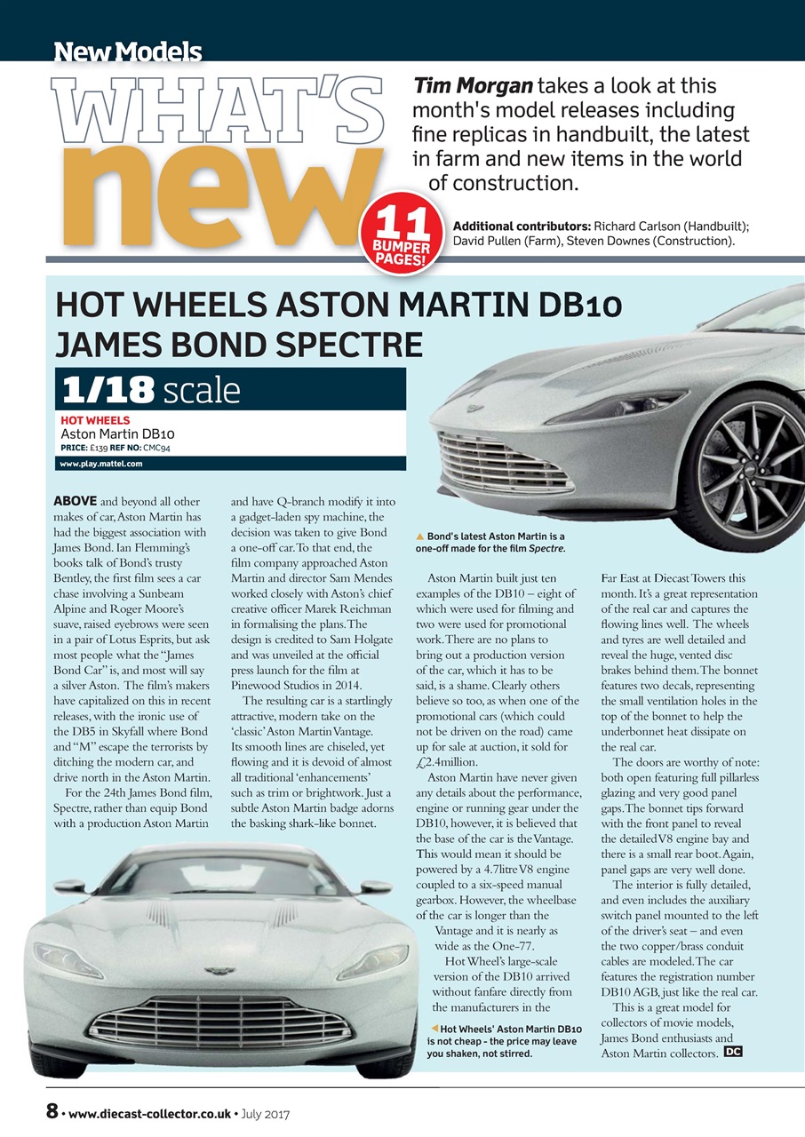 Diecast Collector Preview Pages