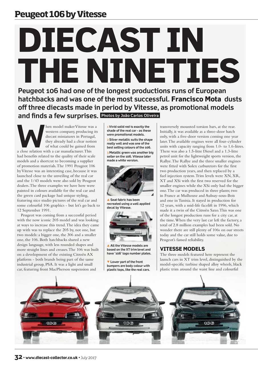 Diecast Collector Preview Pages