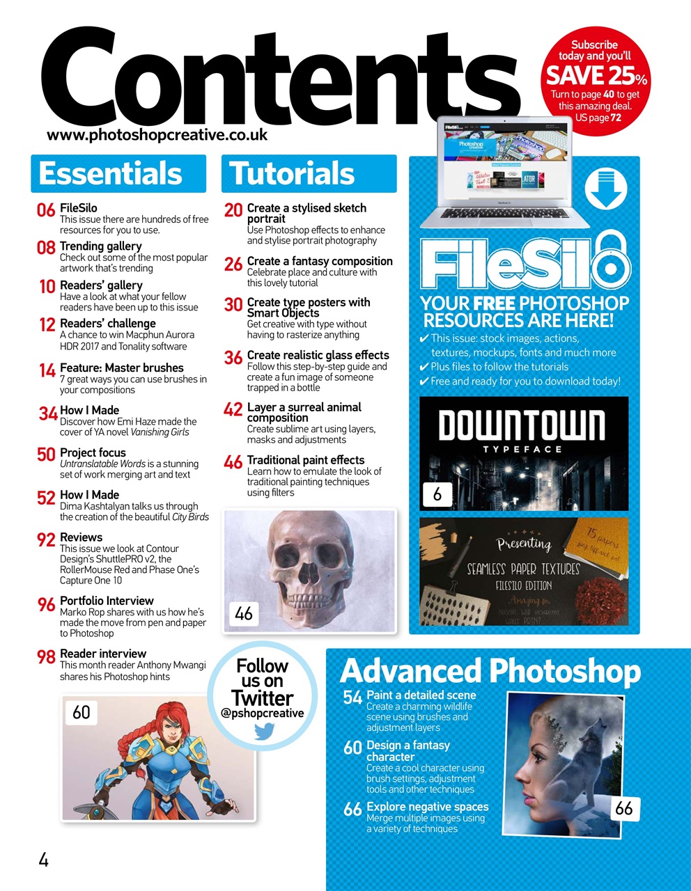 Photoshop Creative Preview Pages