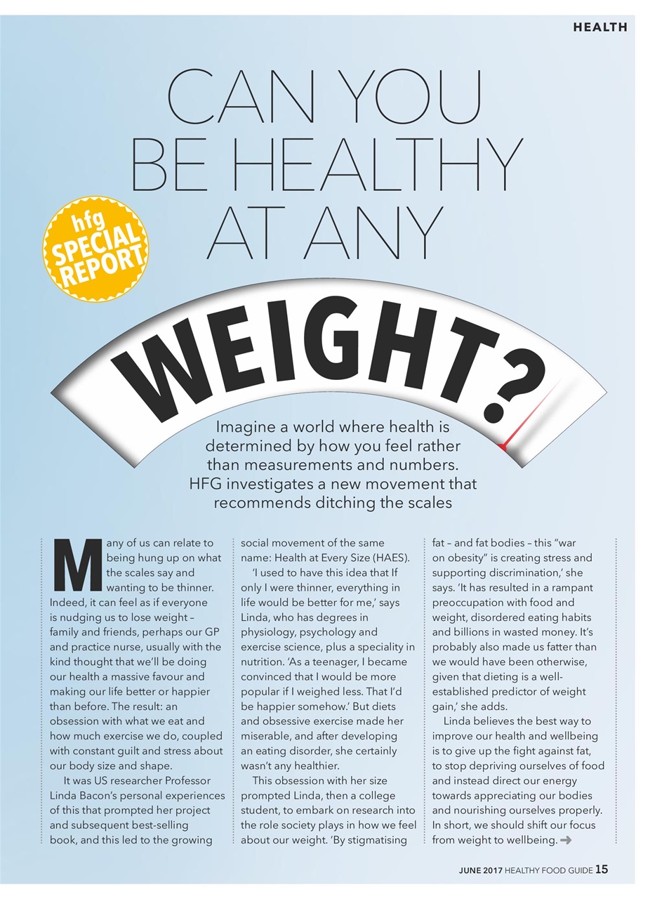 Healthy Food Guide Preview Pages