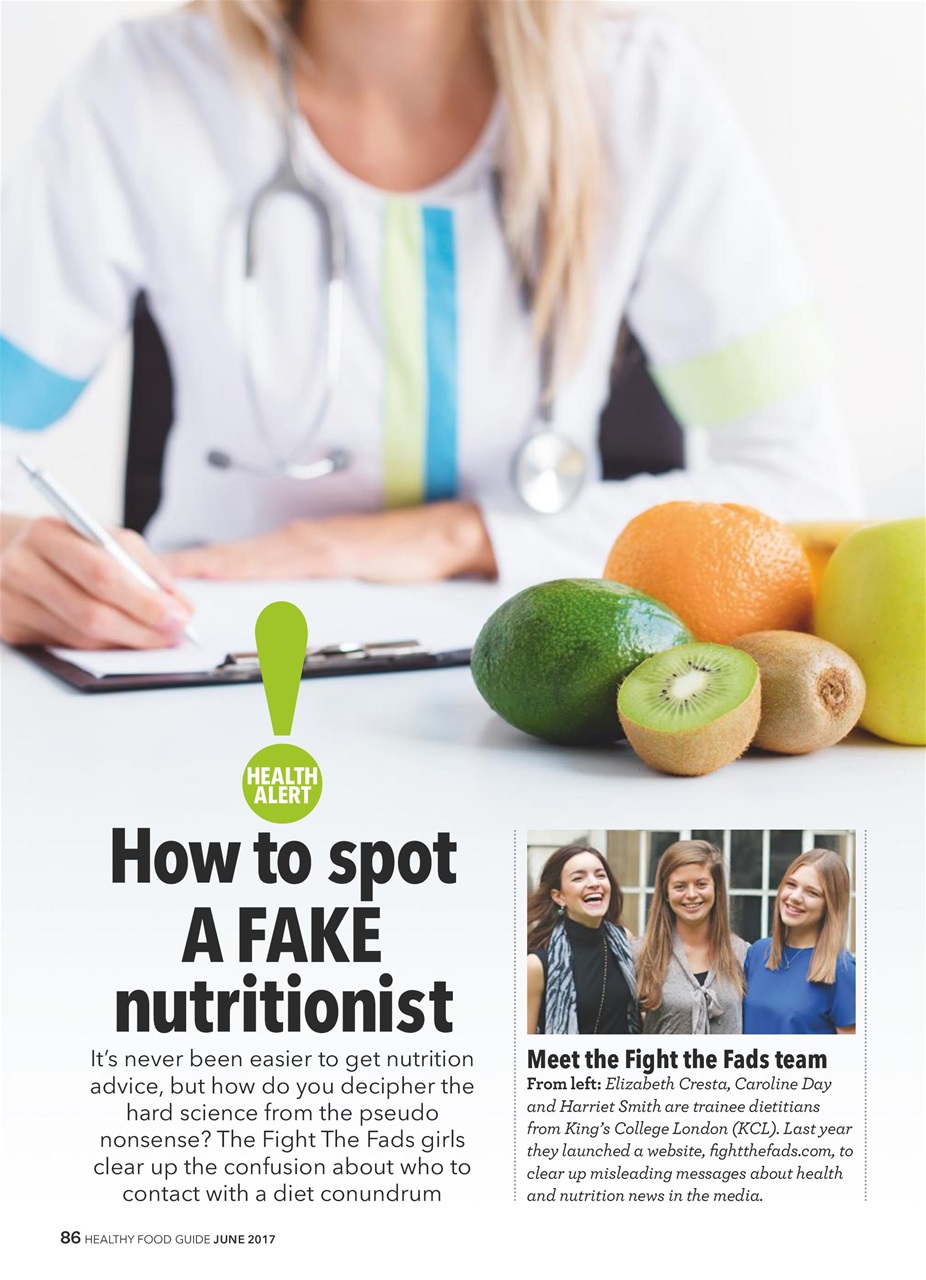 Healthy Food Guide Preview Pages