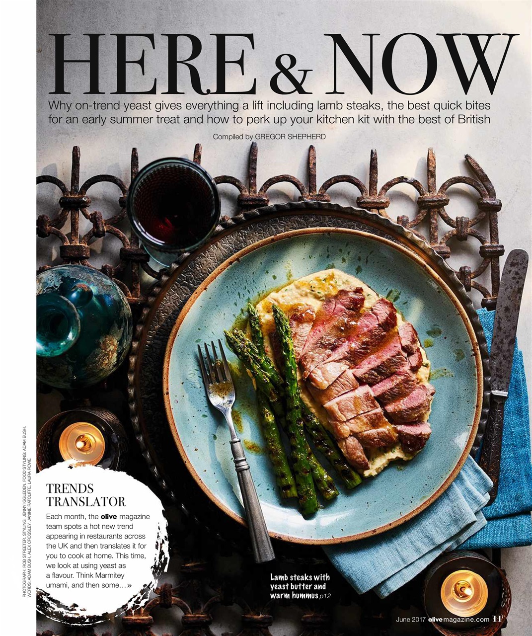 Olive Magazine Preview Pages