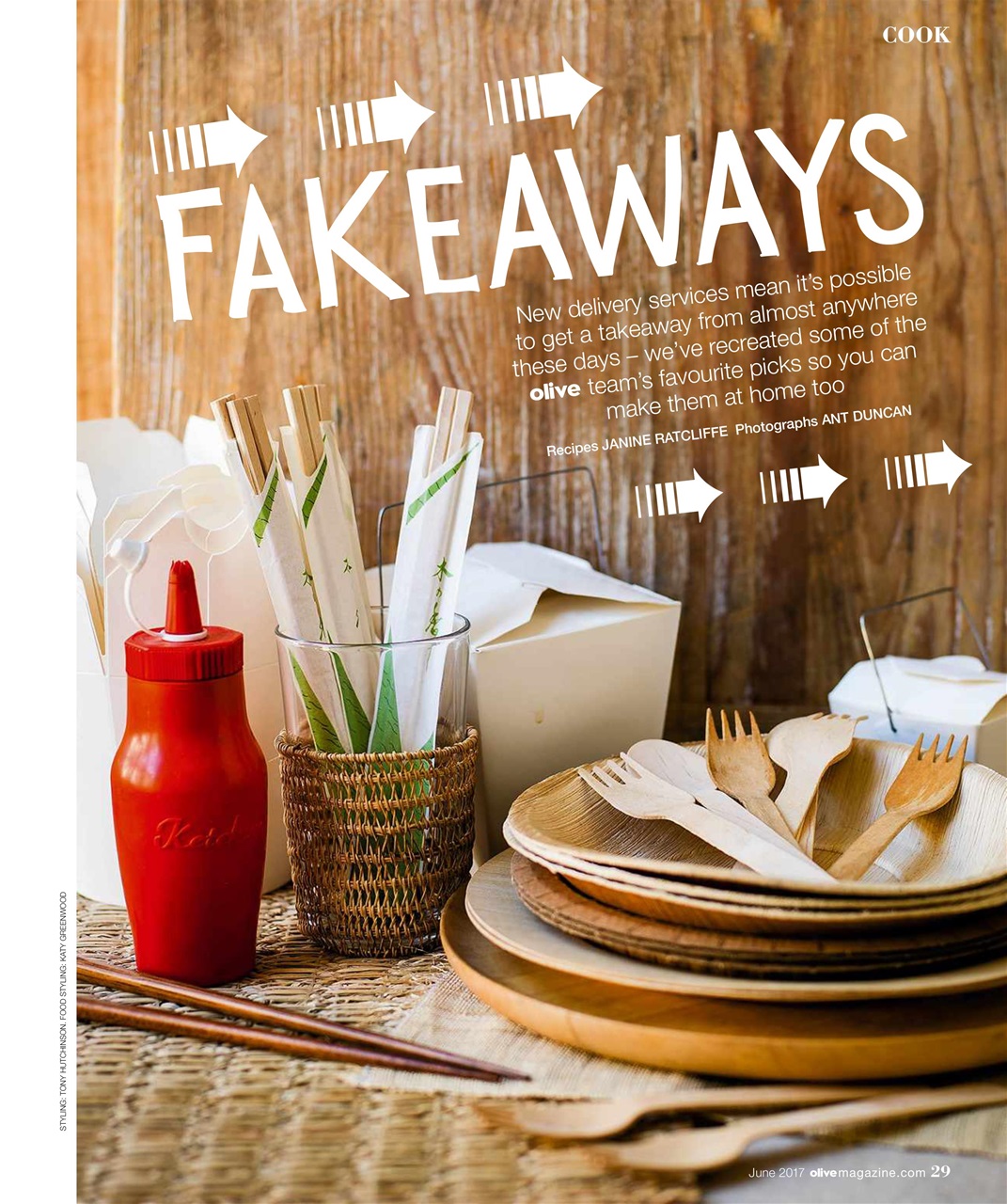 Olive Magazine Preview Pages