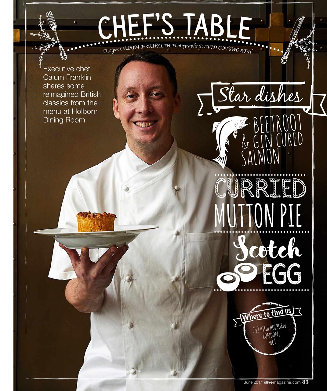 Olive Magazine Preview Pages