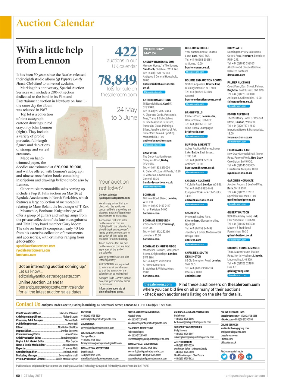 Antiques Trade Gazette Preview Pages