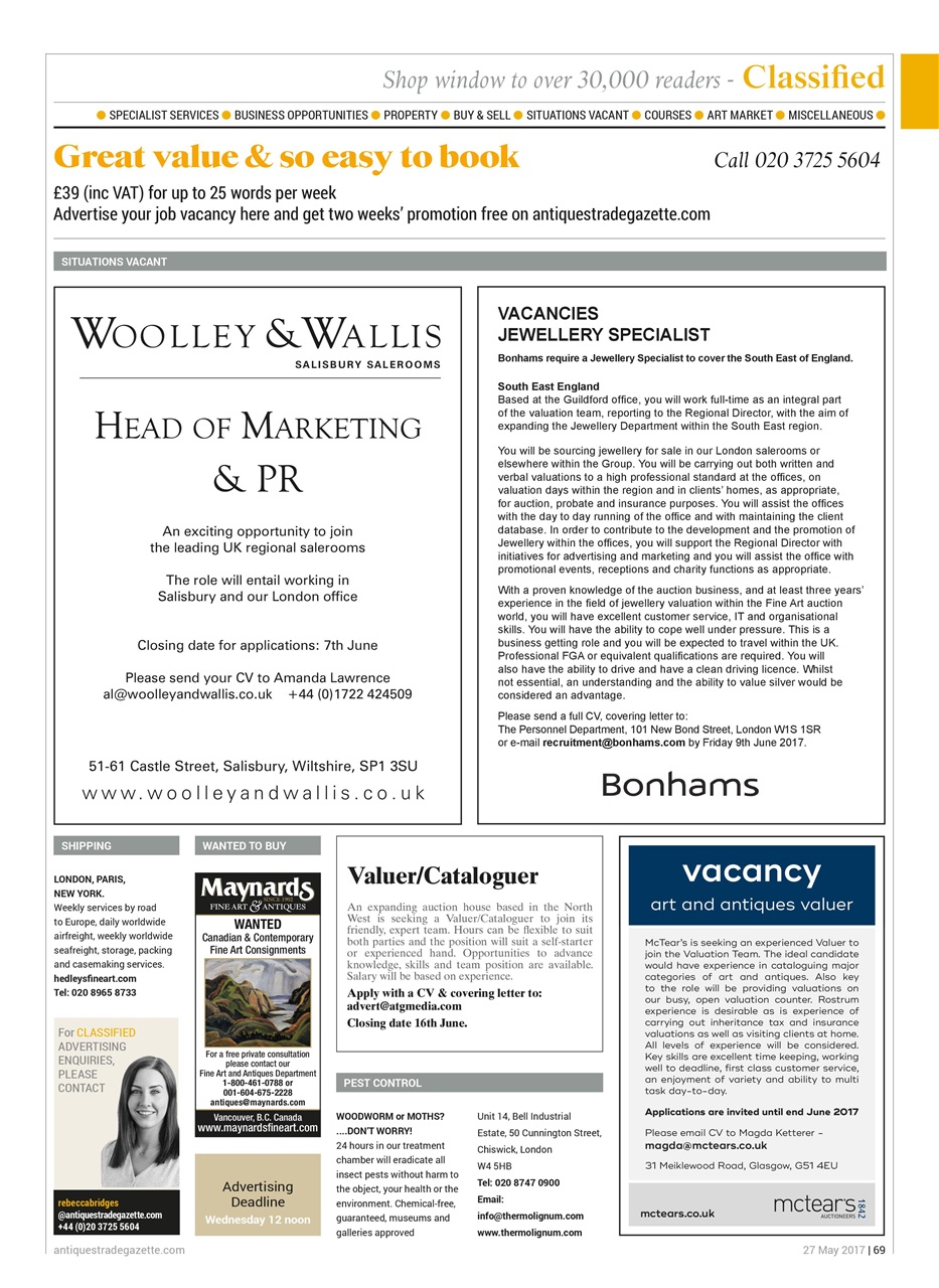 Antiques Trade Gazette Preview Pages