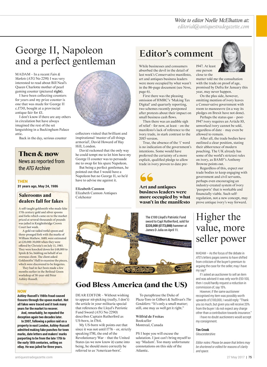 Antiques Trade Gazette Preview Pages