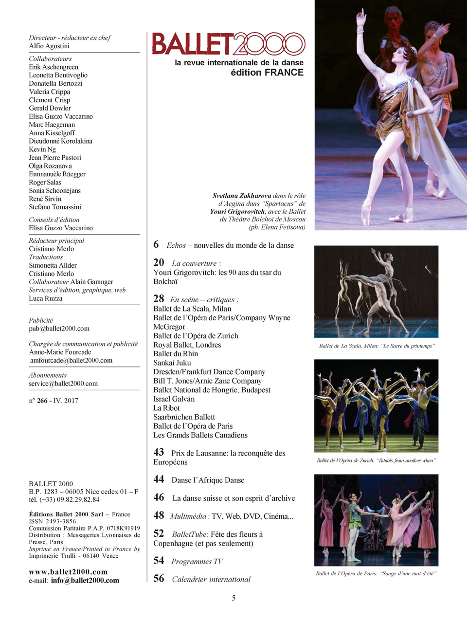 BALLET2000 Édition France Preview Pages