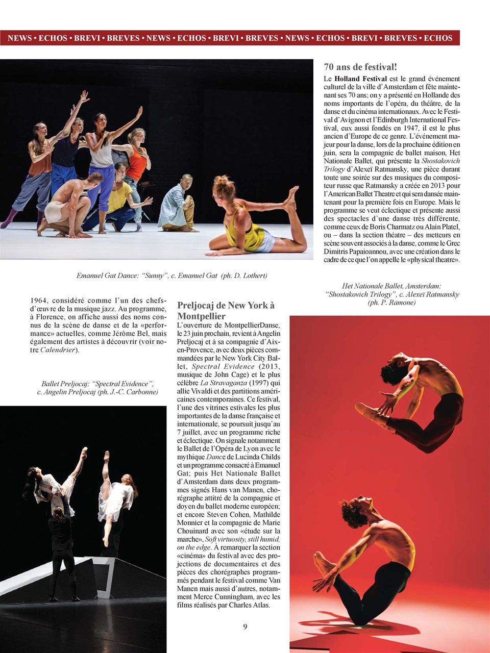 BALLET2000 Édition France Preview Pages
