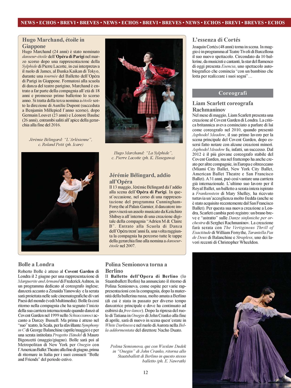 BALLET2000 Edizione Italia Preview Pages