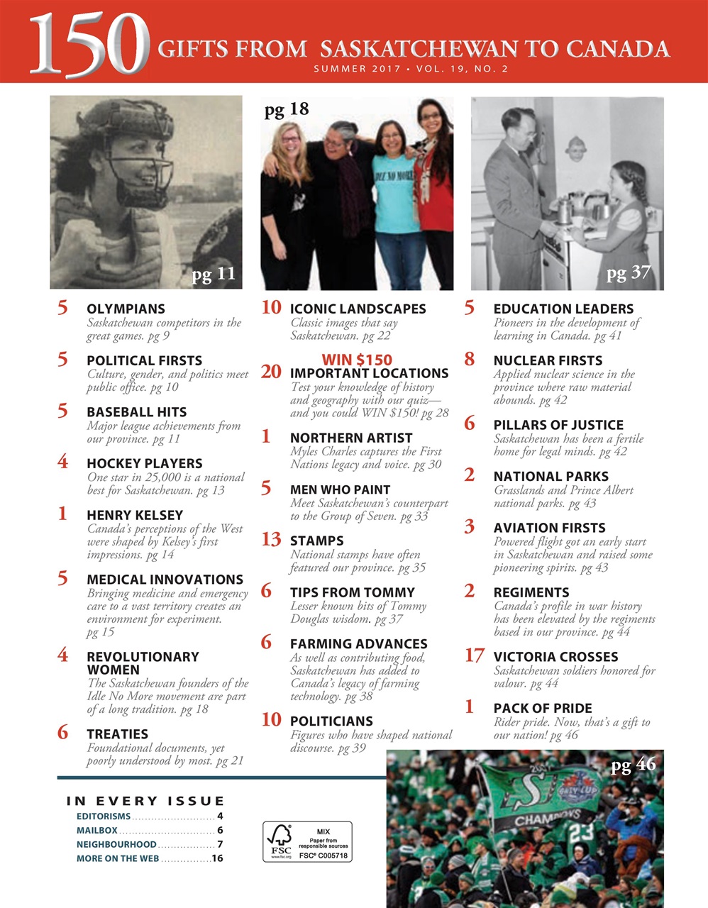 Prairies North Magazine Preview Pages