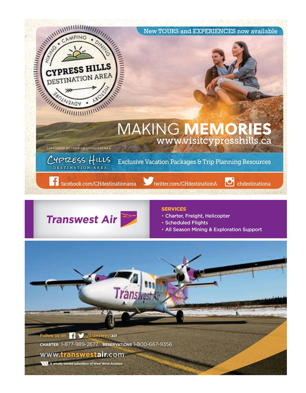 Prairies North Magazine Preview Pages