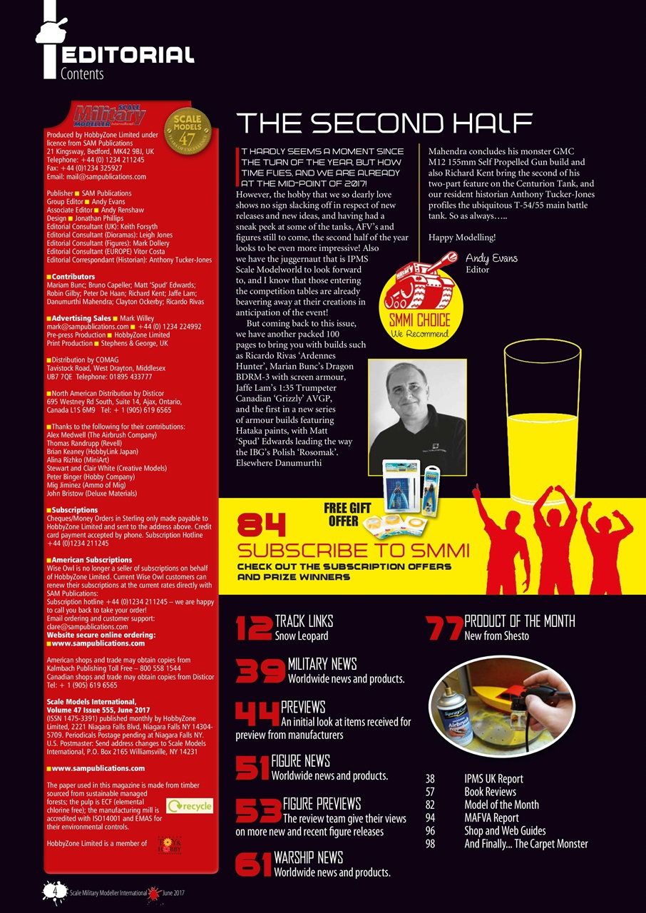 Scale Aviation and Military Modeller International (M) Preview Pages