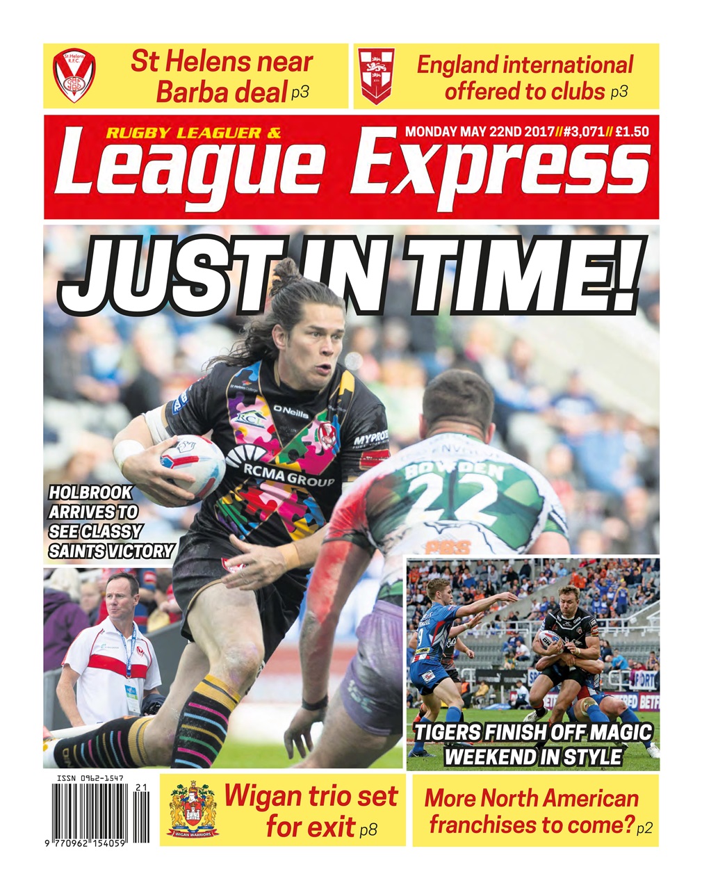 League Express Preview Pages