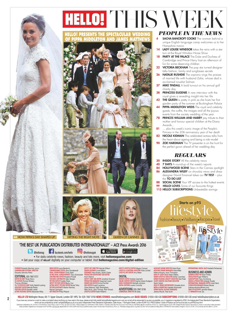 Hello! Magazine Preview Pages