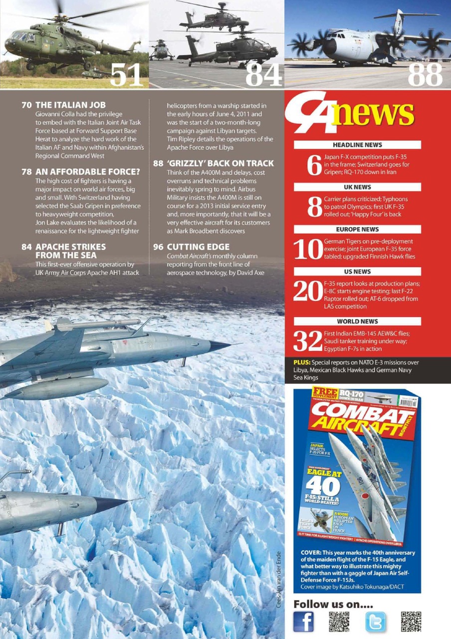 Combat Aircraft Journal Preview Pages
