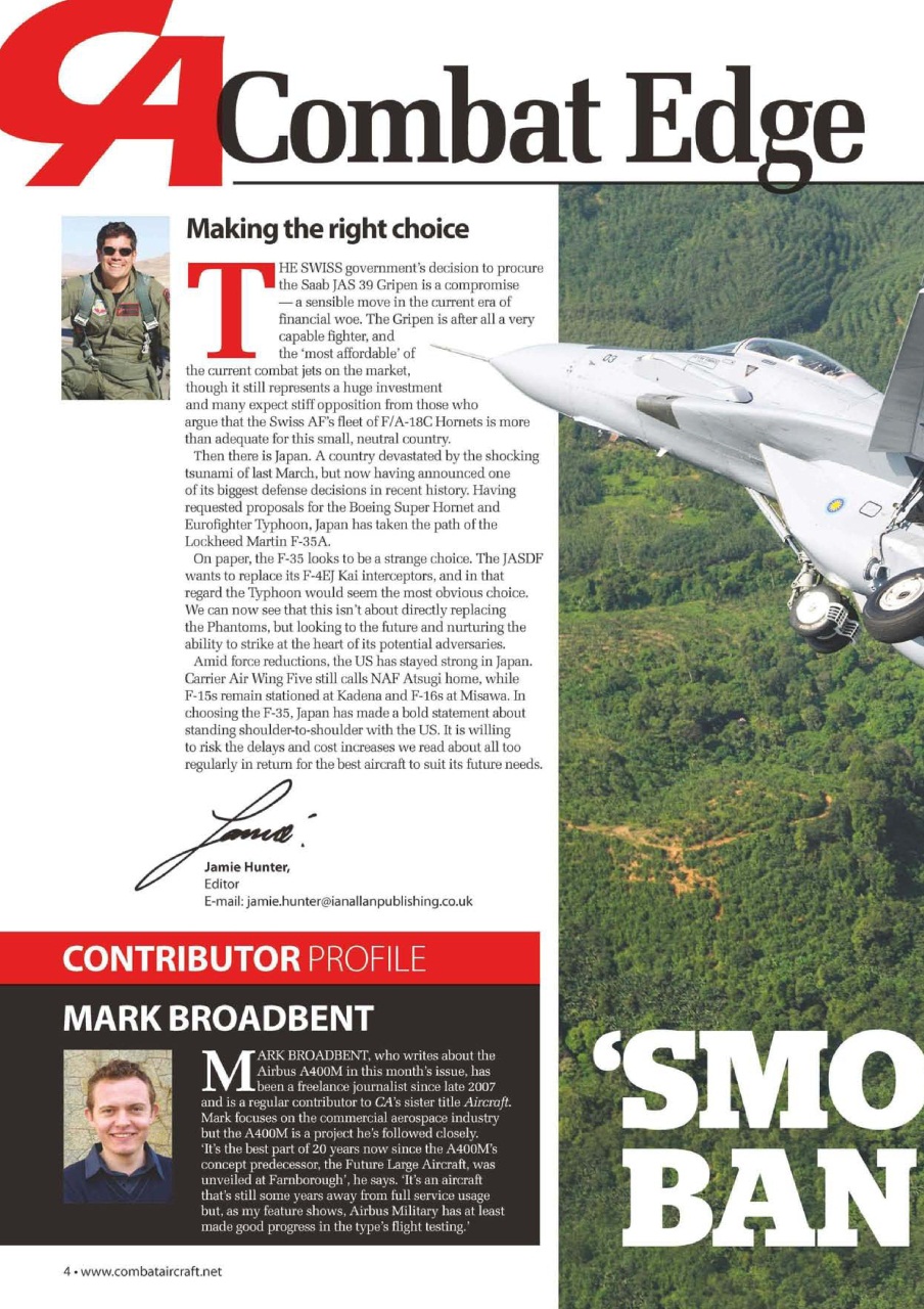 Combat Aircraft Journal Preview Pages