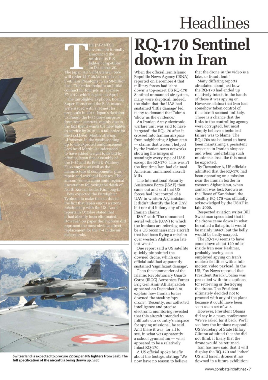 Combat Aircraft Journal Preview Pages