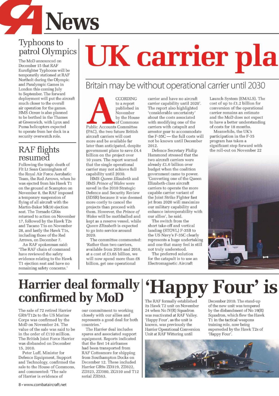 Combat Aircraft Journal Preview Pages