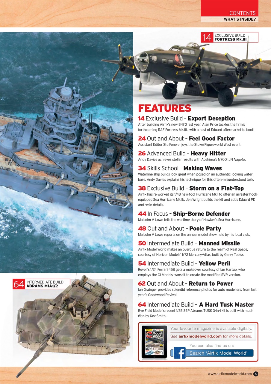 Airfix Model World Preview Pages