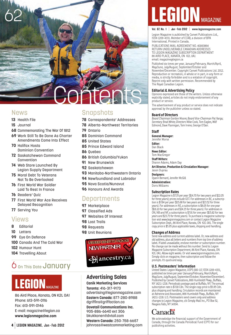 Legion Preview Pages