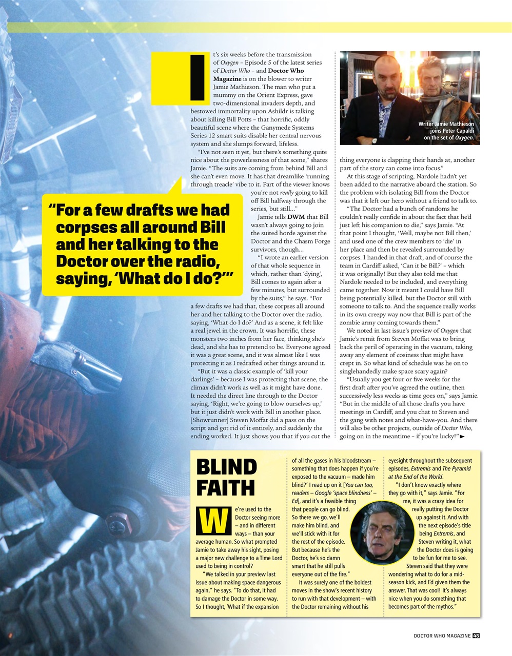 Doctor Who Magazine Preview Pages