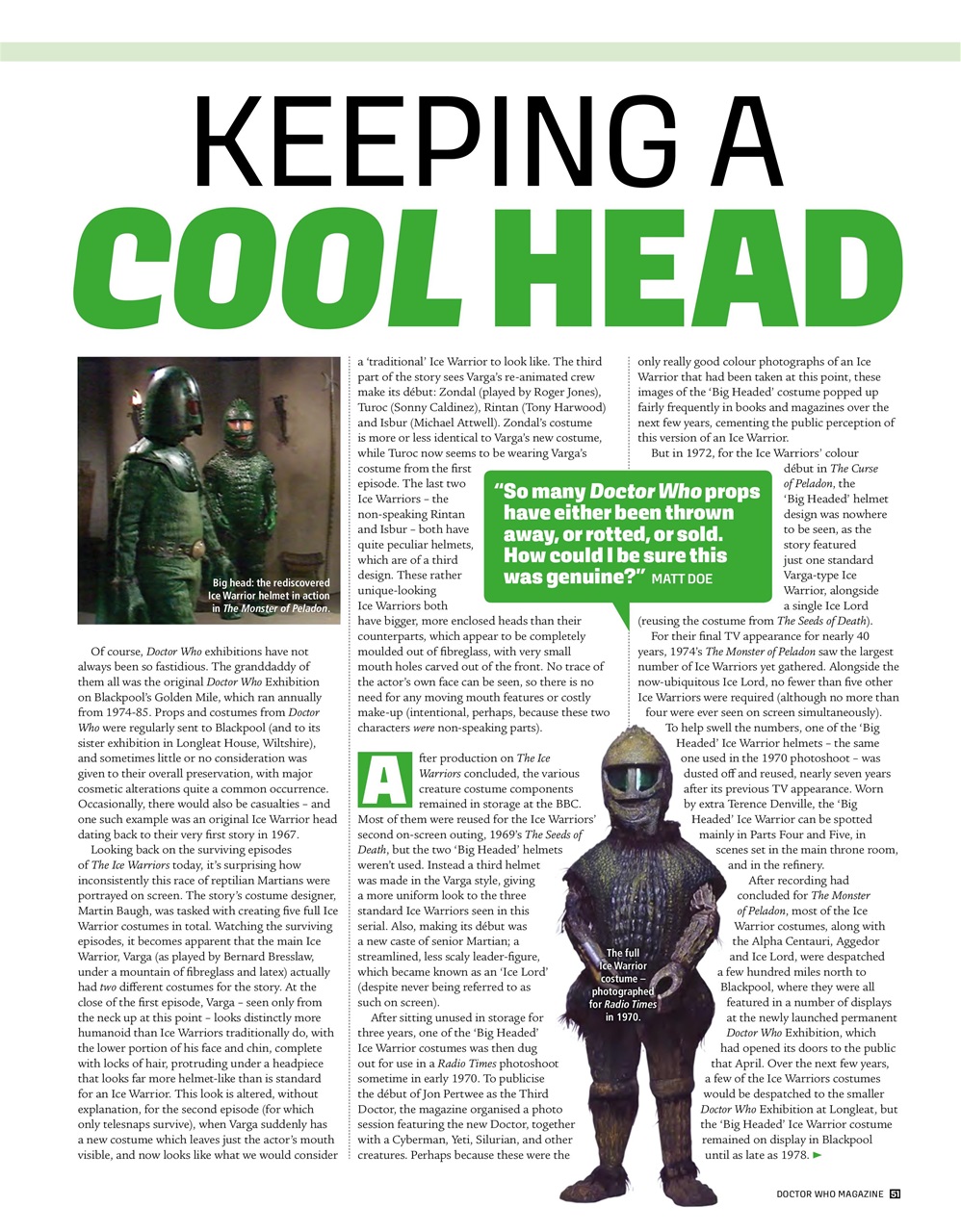 Doctor Who Magazine Preview Pages