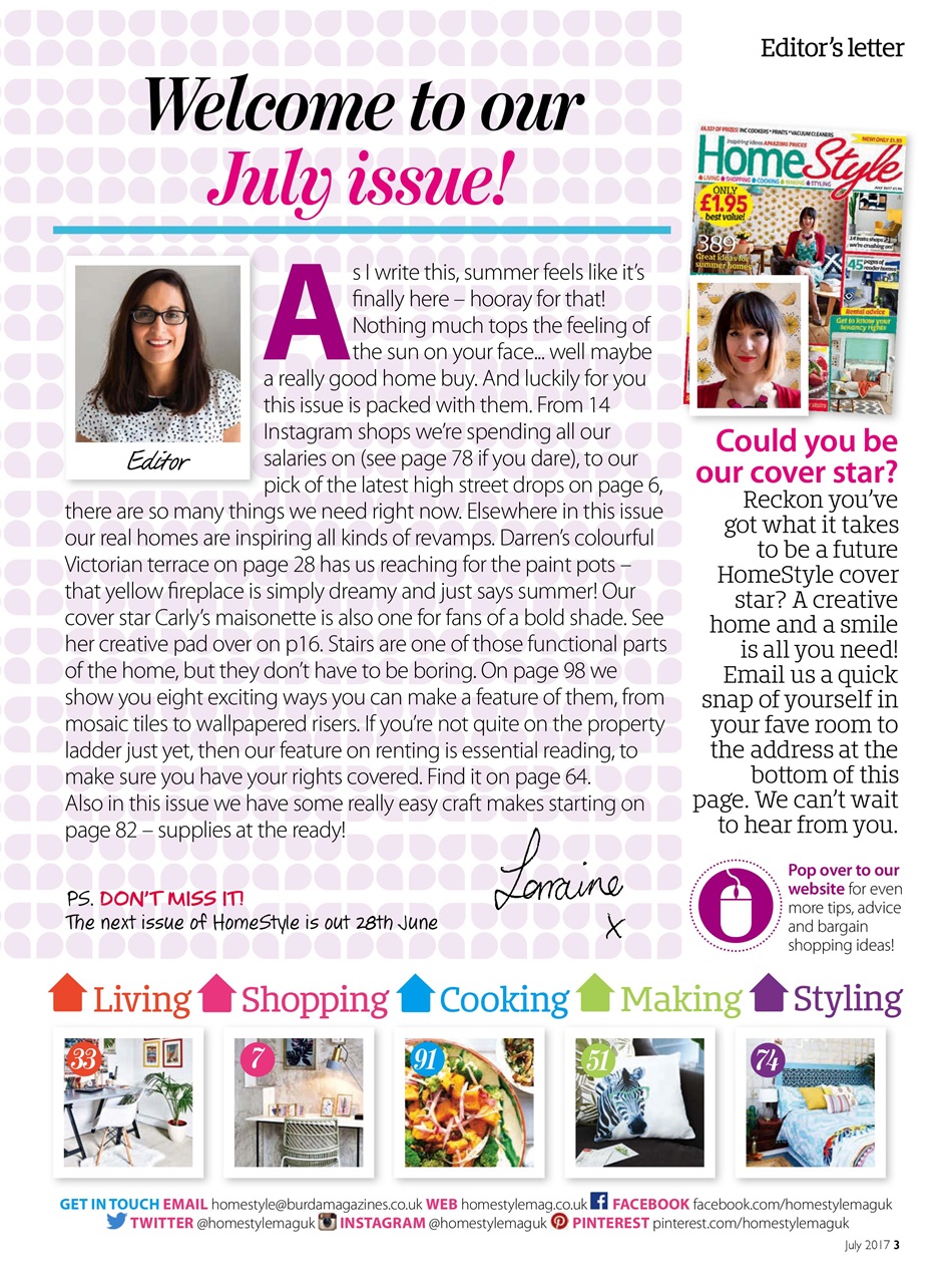 Homestyle Preview Pages