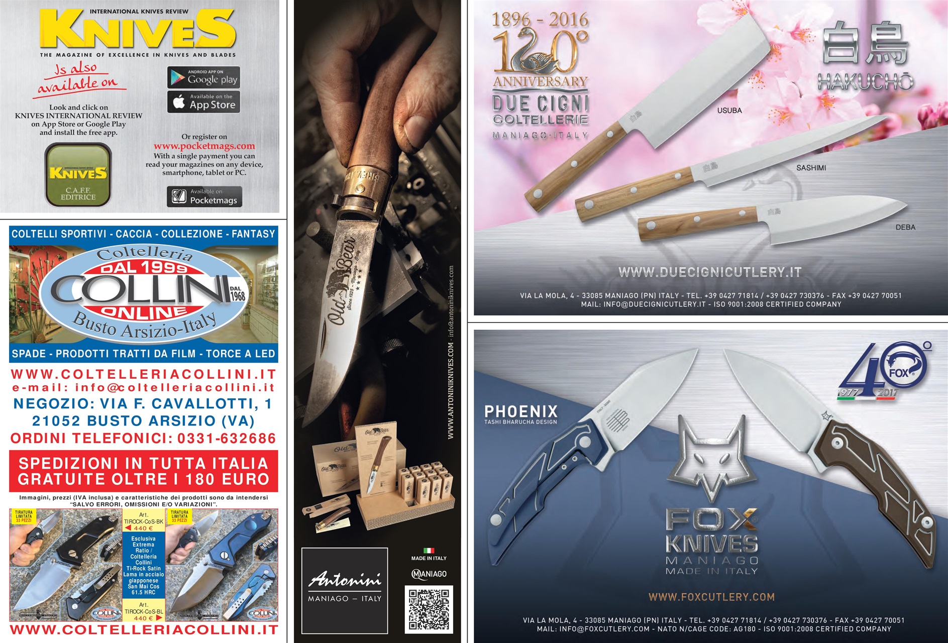 KNIVES INTERNATIONAL Preview Pages
