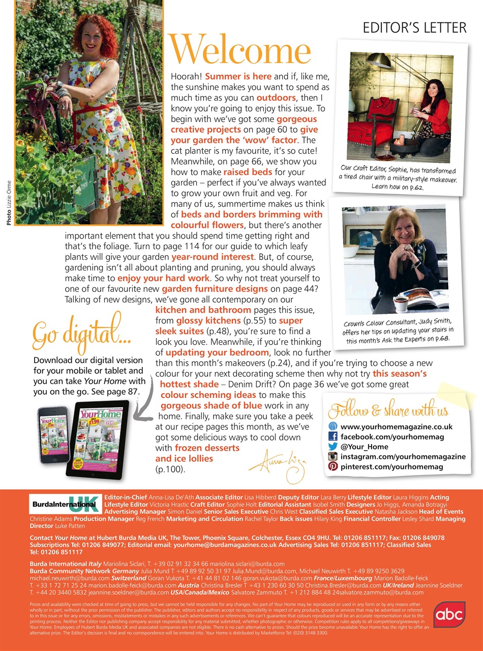 Your Home Magazine Preview Pages