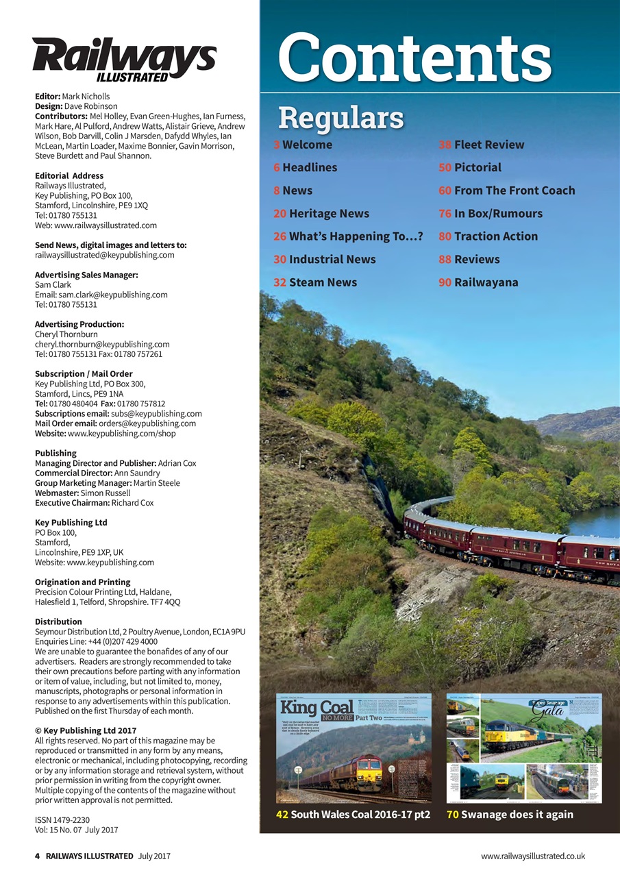 Railways Illustrated Preview Pages