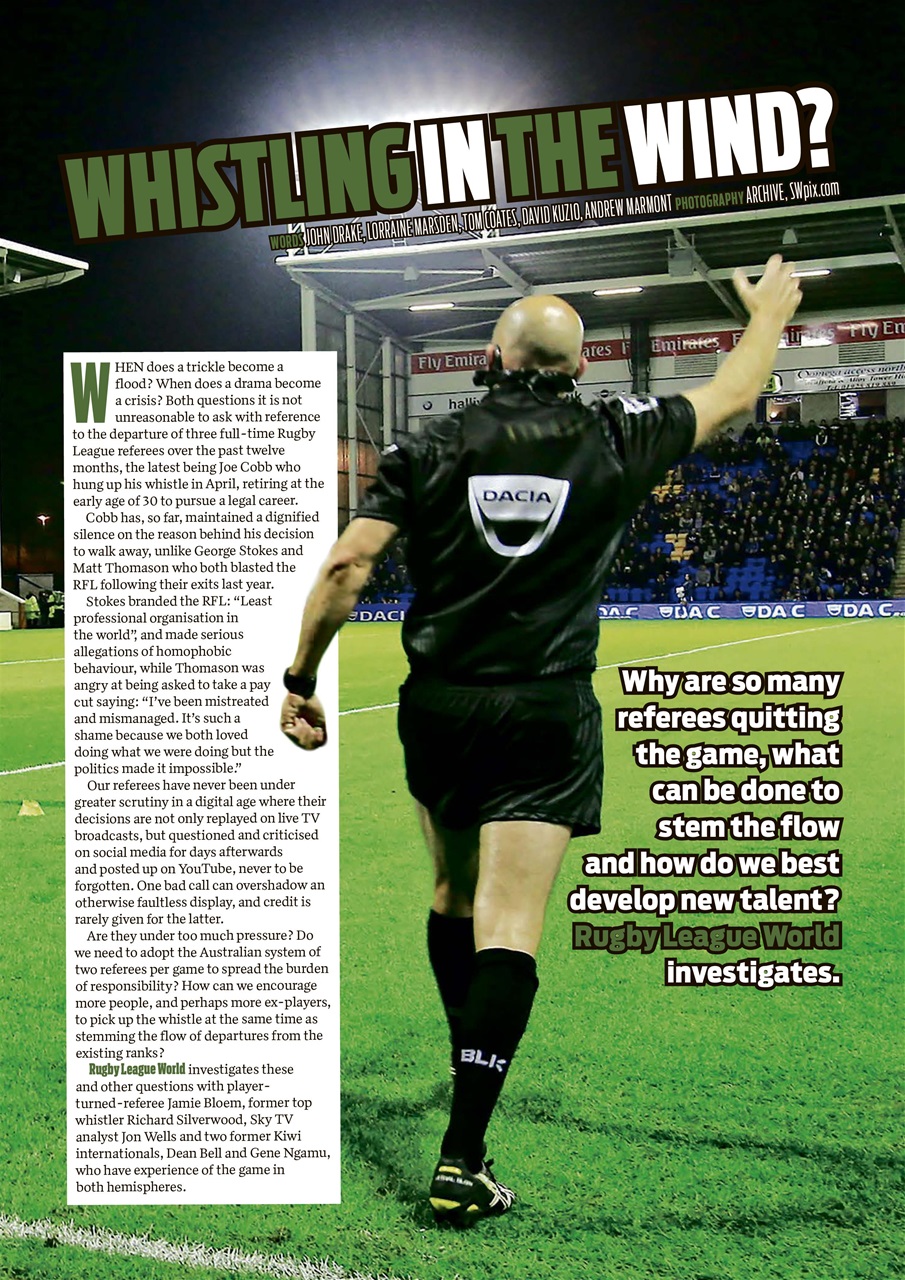 Rugby League World Preview Pages