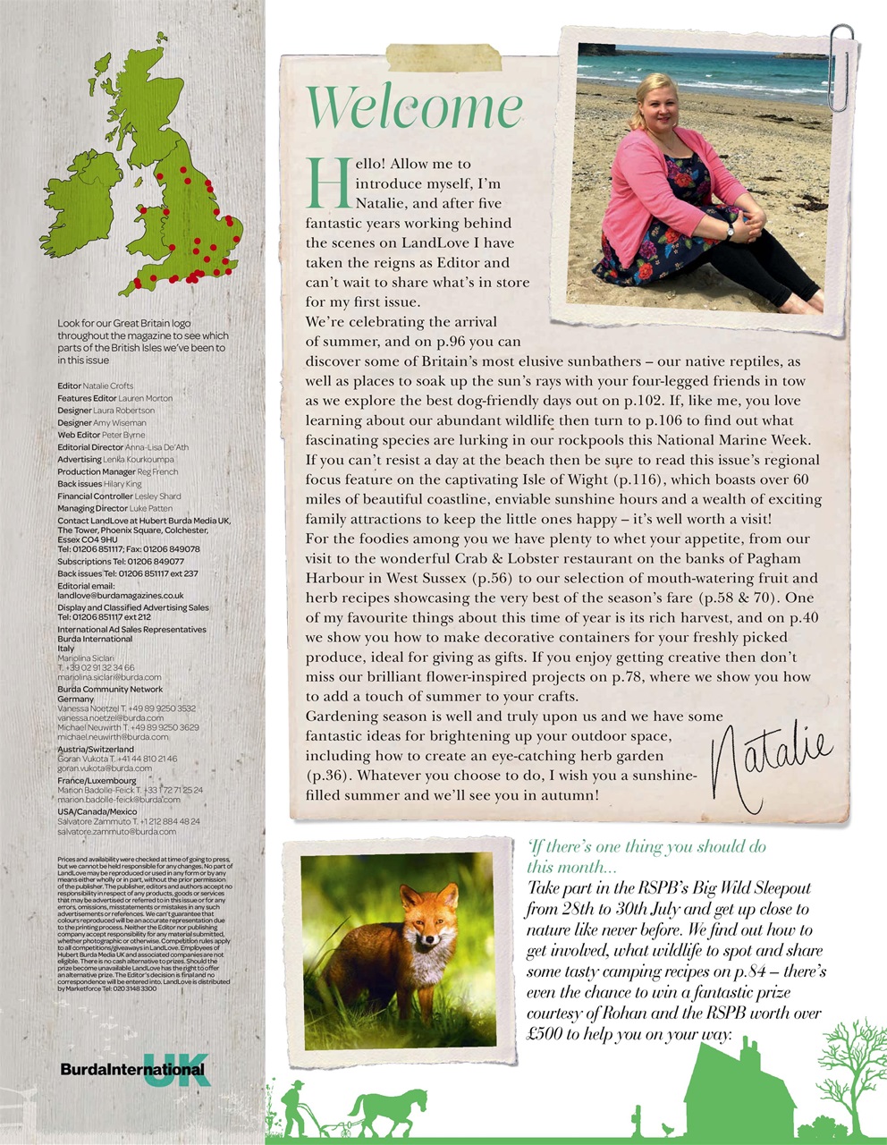 LandLove Magazine Preview Pages