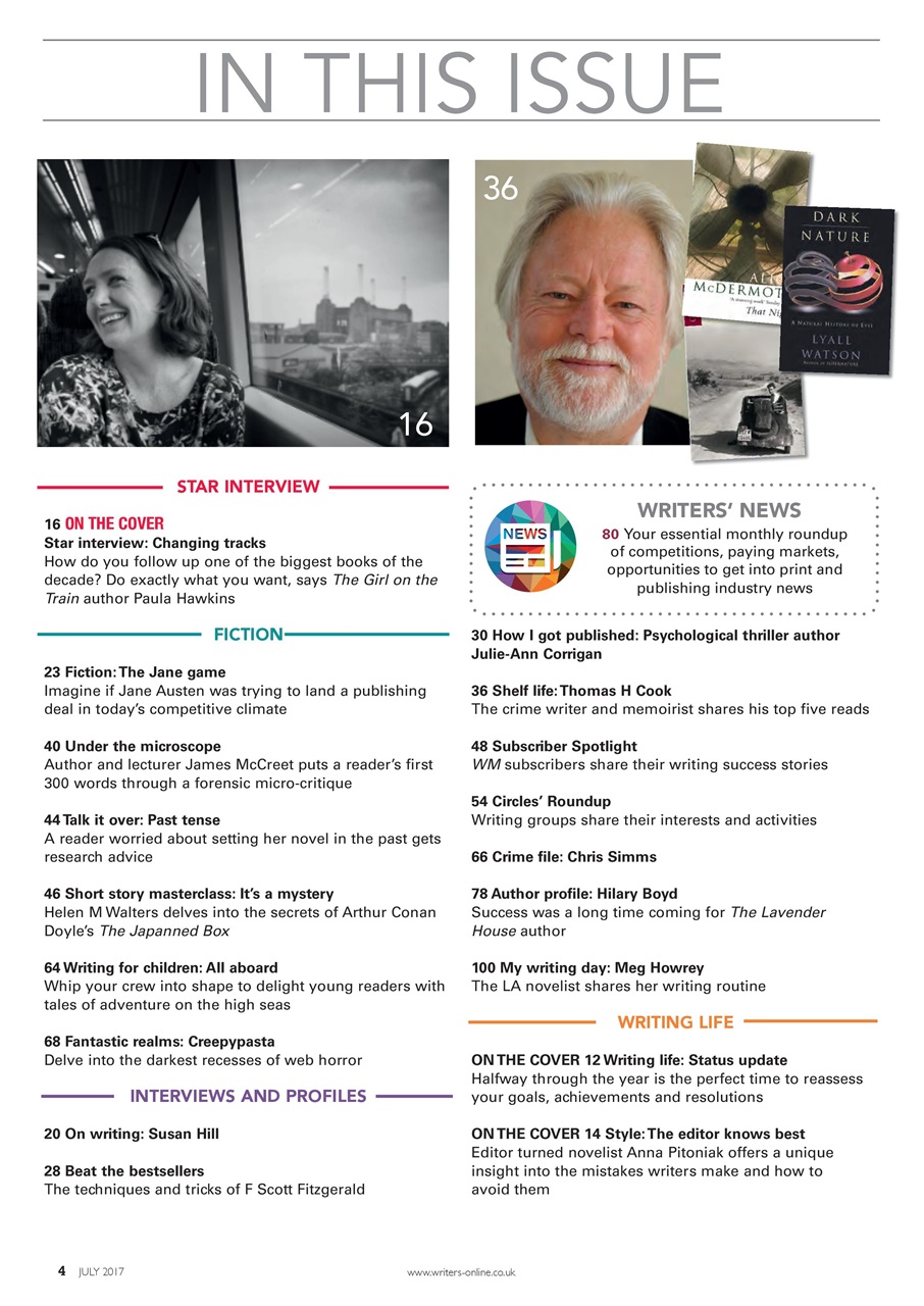 Writing Magazine Preview Pages