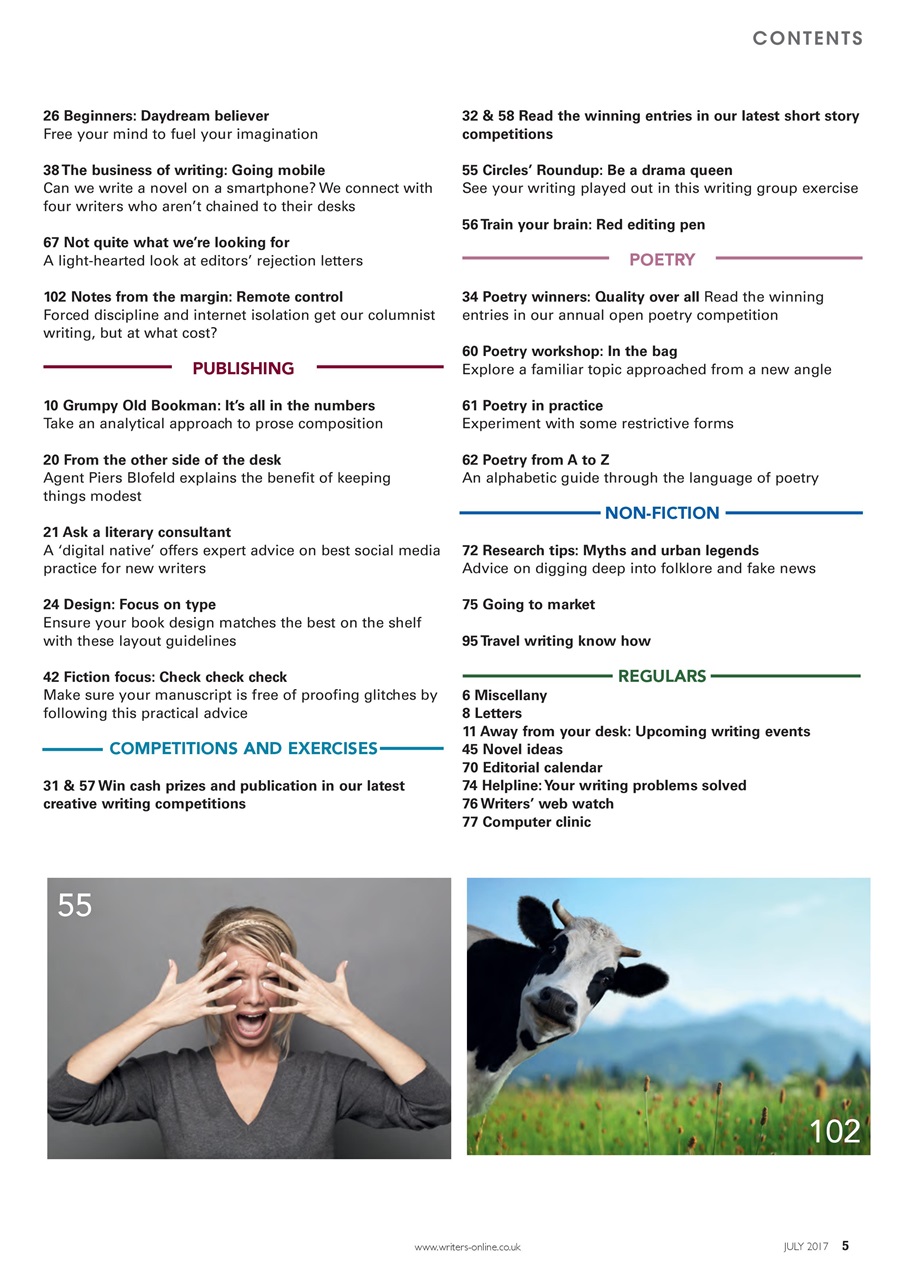 Writing Magazine Preview Pages